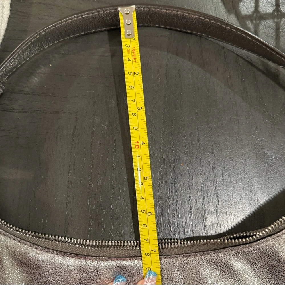 Michael Kors Pewter Metallic Shoulder Bag